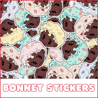 Bonnet Stickers