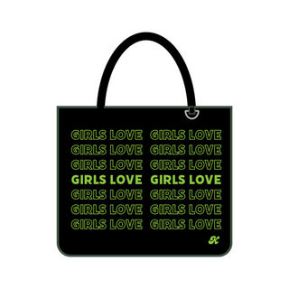 Tote Bag | Girls Love - BLK/GR [Preorder:  Ships November 2026]