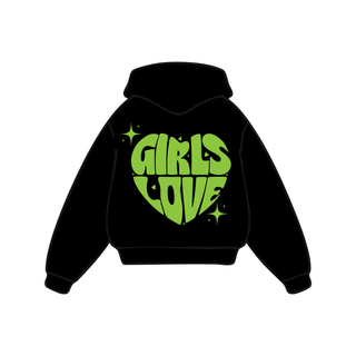 Hoodie | Girls Love - BLK/GR [Presale:  Ships November 2026]