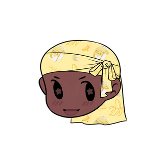 Durag Sticker | Banana Milk