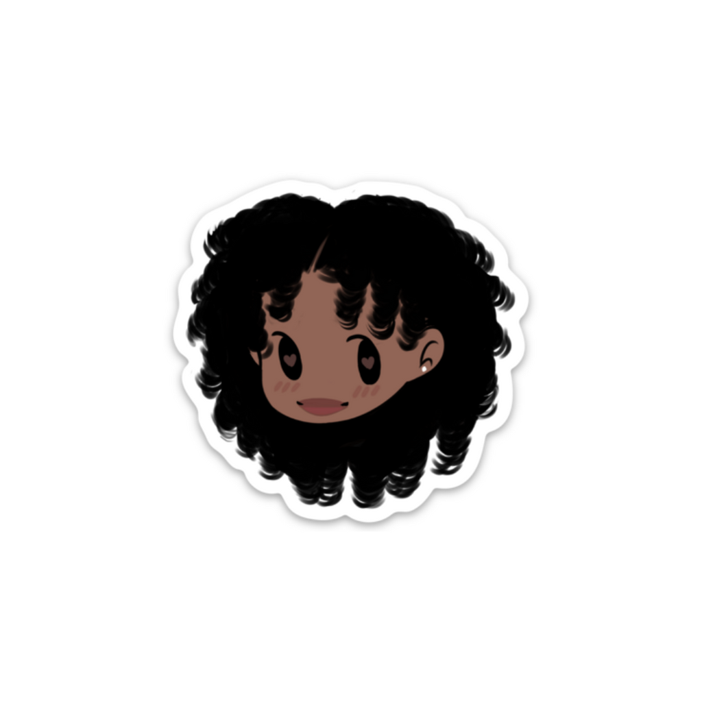 Hair Sticker | Curly V2 – Kembeckled