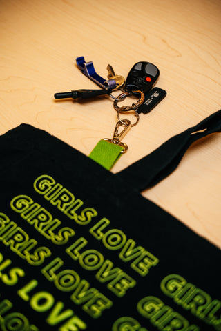 Tote Bag | Girls Love - BLK/GR [Preorder:  Ships November 2026]