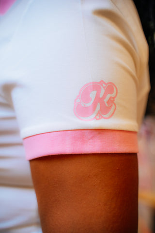 Tee | Girls Love - WH/PK [Preorder:  Ships November 2026]