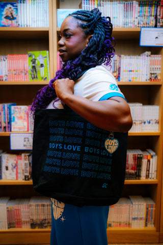 Tote Bag | Boys Love - BLK/BL [Preorder:  Ships November 2026]