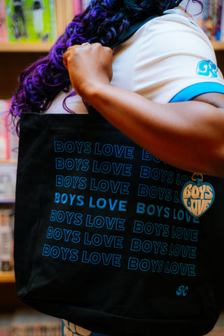 Tote Bag | Boys Love - BLK/BL [Preorder:  Ships November 2026]