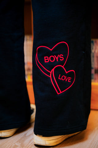 Pants | Boys Love - BLK/RD [Preorder:  Ships November 2026]