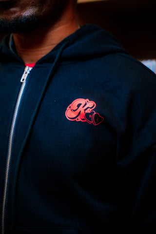 Hoodie | Boys Love - BLK/RD [Preorder:  Ships November 2026]