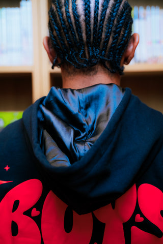Hoodie | Boys Love - BLK/RD [Preorder:  Ships November 2026]