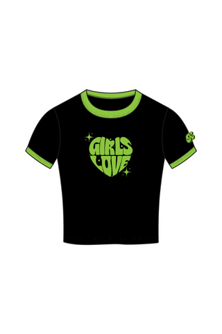 Tee | Girls Love - BLK/GR [Preorder:  Ships November 2026]