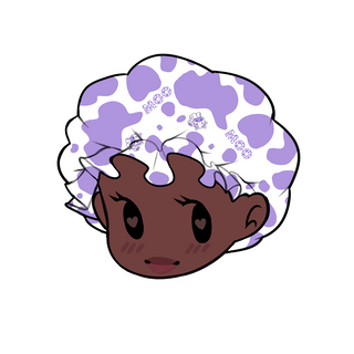 Bonnet Sticker | Purple Cow