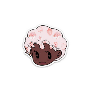 Bonnet Sticker | Strawberry Milk