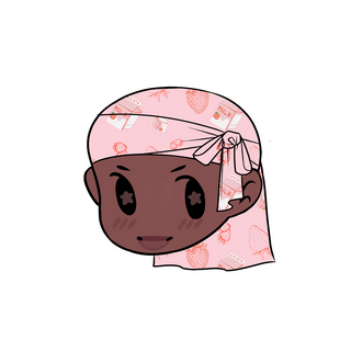 Durag Sticker | Strawberry Milk