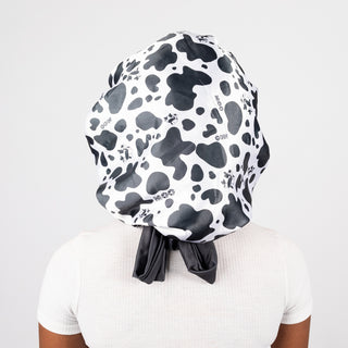 Tie Bonnet | Black Cow