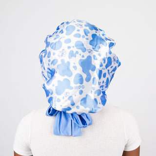 Tie Bonnet | Blue Cow