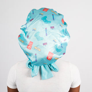 Tie Bonnet | Turquoise Gamer