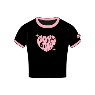 Tee | Boys Love - BLK/PK [Presale:  Ships November 2026]