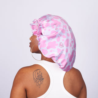 Classic Bonnet | Pink Cow