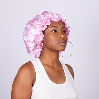 Classic Bonnet | Pink Cow