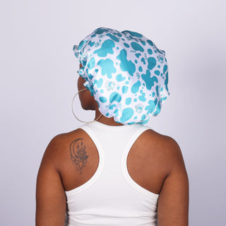 Classic Bonnet | Teal Cow