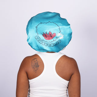 Classic Bonnet | Teal Cow