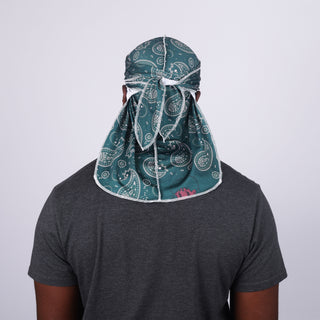 Durag | Green Paisley