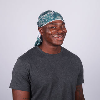 Durag | Green Paisley