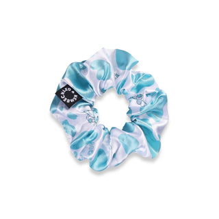 Scrunchie | Teal Cow