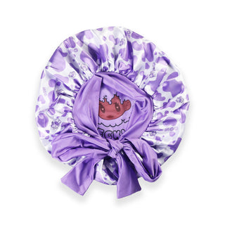 Tie Bonnet | Purple Cow